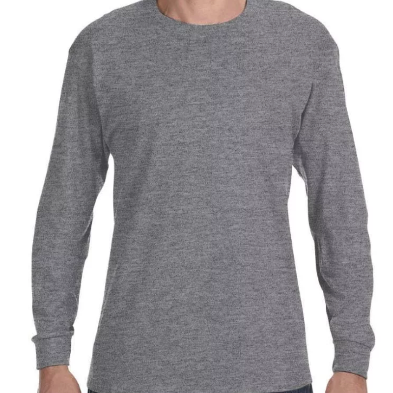 Graphite Heather Long Sleeve Main Image